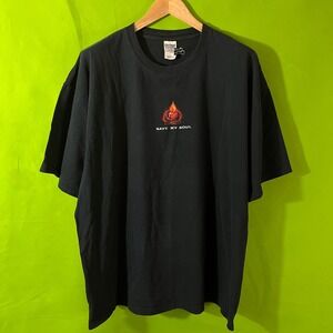 2003 New Orleans Black Save My Soul Big Bad Voodoo Daddy Band T Shirt 2XL